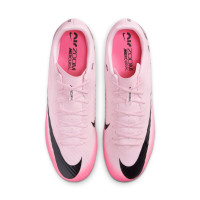 Nike Zoom Mercurial Vapor Academy 15 Grass/Artificial Grass Football Shoes (MG) Light Pink Black