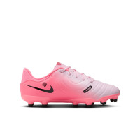 Nike Tiempo Legend Academy 10 Grass/Artificial Grass Football Shoes (MG) Kids Light Pink Hot Pink Black