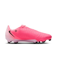 Nike Phantom GX Academy II Grass/Artificial Grass Football Shoes (MG) Hot Pink Light Pink Black