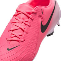 Nike Phantom GX Academy II Grass/Artificial Grass Football Shoes (MG) Hot Pink Light Pink Black