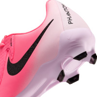 Nike Phantom GX Academy II Grass/Artificial Grass Football Shoes (MG) Hot Pink Light Pink Black