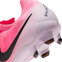 Nike Phantom GX Pro II Gras Voetbalschoenen (FG) Felroze Lichtroze Zwart