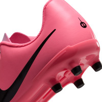 Nike Tiempo Legend Club 10 Grass/Artificial Grass Football Shoes (MG) Kids Light Pink Hot Pink Black