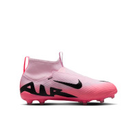 Nike Zoom Mercurial Superfly Pro 9 Grass Football Shoes (FG) Kids Light Pink Hot Pink Black