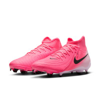 Nike Phantom Luna Academy II Grass/Artificial Grass Football Shoes (MG) Hot Pink Light Pink Black