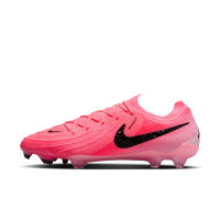 Nike Phantom GX Elite II Gras Football Shoes (FG) Hot Pink Light Pink Black