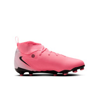 Nike Phantom Luna Academy II Grass/Artificial Grass Football Shoes (MG) Kids Hot Pink Light Pink Black