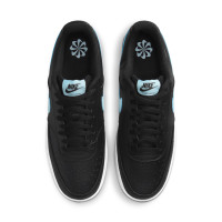 Nike Court Vision Next Nature Sneakers Low Black Light Blue White