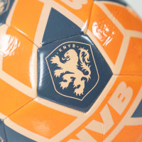 KNVB Logo Voetbal Oranje Blauw