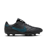 Nike Premier III Gras Football Shoes (FG) Black Dark Green