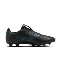 Nike Premier III Gras Football Shoes (FG) Black Dark Green