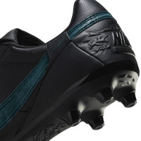 Nike Premier III Gras Football Shoes (FG) Black Dark Green