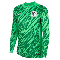 Nike Netherlands Goalkeeper Shirt Long Sleeve Orange Lions 2024-2025 Men