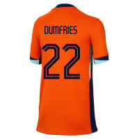 Nike Nederlands Elftal Dumfries 22 Thuisshirt 2024-2026 Kids