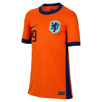 Nike Nederlands Elftal Weghorst 9 Thuisshirt 2024-2026 Kids