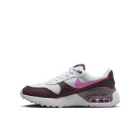 Nike Air Max Sneakers Systm Kids White Pink Burgundy