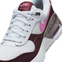 Nike Air Max Sneakers Systm Kids White Pink Burgundy