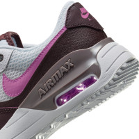 Nike Air Max Sneakers Systm Kids White Pink Burgundy