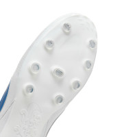 Nike Premier III Gras Football Shoes (FG) White Blue