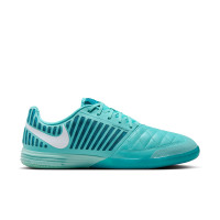 Nike Zaalvoetbalschoenen Lunar Gato II (IN) Turquoise Wit