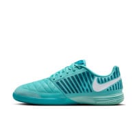 Nike Zaalvoetbalschoenen Lunar Gato II (IN) Turquoise Wit