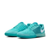 Nike Zaalvoetbalschoenen Lunar Gato II (IN) Turquoise Wit