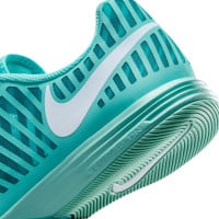 Nike Zaalvoetbalschoenen Lunar Gato II (IN) Turquoise Wit