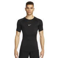 Nike Ondershirt Pro Korte Mouwen Zwart