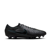 Nike Tiempo Legend Elite 10 Gras Voetbalschoenen (FG) Zwart Donkergroen