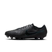 Nike Tiempo Legend Elite 10 Gras Football Shoes (FG) Black Dark Green