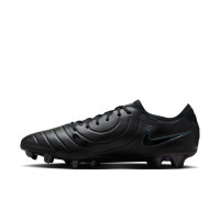 Nike Tiempo Legend Elite 10 Gras Voetbalschoenen (FG) Zwart Donkergroen