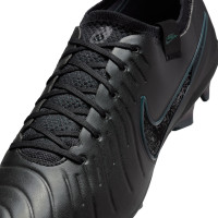 Nike Tiempo Legend Elite 10 Gras Football Shoes (FG) Black Dark Green