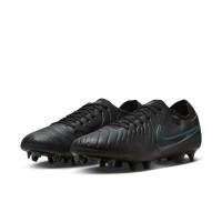 Nike Tiempo Legend 10 Pro Gras Football Shoes (FG) Black Dark Green