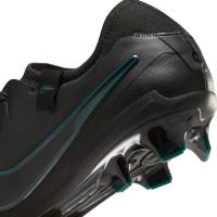 Nike Tiempo Legend 10 Pro Gras Football Shoes (FG) Black Dark Green