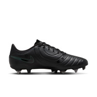 Nike Tiempo Legend Academy 10 Iron Nop Football Shoes (SG) Anti-Clog Black Dark Green