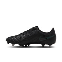 Nike Tiempo Legend Academy 10 IJzeren-Nop Voetbalschoenen (SG) Anti-Clog Zwart Donkergroen