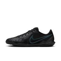 Nike Tiempo Legend Club 10 Indoor Football Boots (IN) Black Dark Green