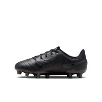 Nike Tiempo Legend Academy 10 Grass/Artificial Grass Football Shoes (MG) Kids Black Dark Green