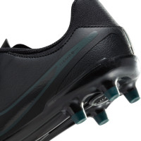 Nike Tiempo Legend Academy 10 Grass/Artificial Grass Football Shoes (MG) Kids Black Dark Green