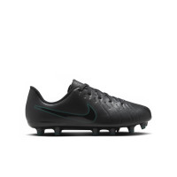 Nike Tiempo Legend Club 10 Gras / Kunstgras Voetbalschoenen (MG) Kids Zwart Donkergroen