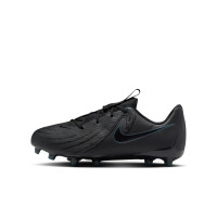 Nike Phantom GX Academy II Gras / Kunstgras Voetbalschoenen (MG) Kids Zwart Donkergroen