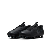 Nike Phantom GX Academy II Gras / Kunstgras Voetbalschoenen (MG) Kids Zwart Donkergroen