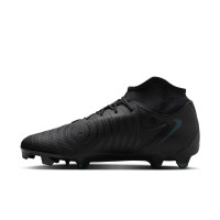 Nike Phantom Luna Academy II Grass/Artificial Grass Football Shoes (MG) Black Dark Green