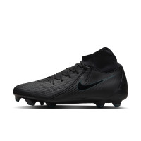 Nike Phantom Luna Academy II Grass/Artificial Grass Football Shoes (MG) Black Dark Green