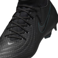 Nike Phantom Luna Academy II Grass/Artificial Grass Football Shoes (MG) Black Dark Green