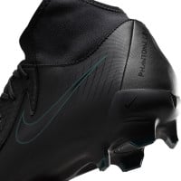 Nike Phantom Luna Academy II Grass/Artificial Grass Football Shoes (MG) Black Dark Green