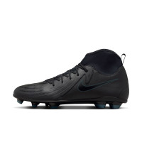 Nike Phantom Luna Club II Grass/Artificial Grass Football Shoes (MG) Black Dark Green