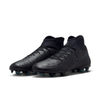 Nike Phantom Luna Club II Grass/Artificial Grass Football Shoes (MG) Black Dark Green