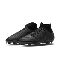 Nike Phantom Luna Pro II Gras Voetbalschoenen (FG) Zwart Donkergroen