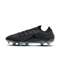 Nike Phantom GX Elite II IJzeren-Nop Voetbalschoenen (SG) Anti-Clog Zwart Donkergroen